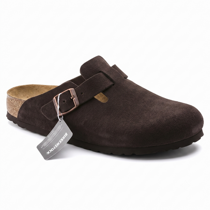 Boston Soft Footbed Suede Clogs